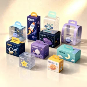 Custom Hanger Clear PET Acetate PVC Packaging Box with Printing SGS Certified Foldable Box