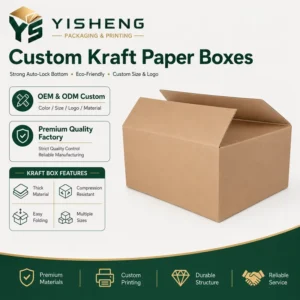Custom Heavy-Duty Eco-Friendly Corrugated Shipping Carton Box for E-Commerce and Warehouse Use
