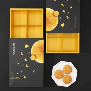 Custom High End Mooncake Gift Box Exquisite Mid Autumn Festival Box