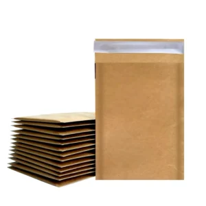Custom Kraft Corrugated Biodegradable Bubble Mailer Envelope