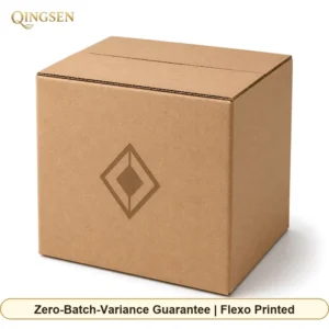 Custom Kraft Corrugated Flexo-Printed Shipping Mailer Box for Retail and E-commerce Packaging