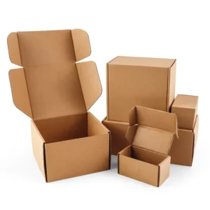 Custom Kraft Corrugated Shipping Boxes with Logo and Packaging Printing