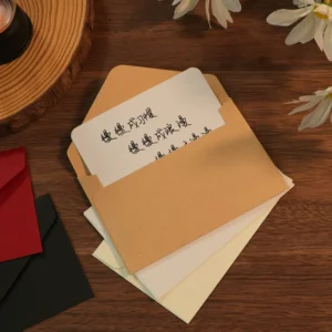 Custom Kraft Paper Envelope Bags for Cards, Shopping, and Shipping