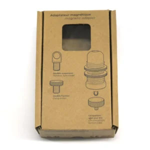 Custom Kraft Paper Folding Packaging Box with Window for Electronic Accessories