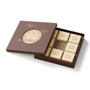 Custom Kraft Paper Gift Packaging Box with Matt Lamination for Chocolate, Sushi and Mooncake