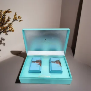 Custom Kraft Paper Magnetic-Closure Tea Gift Box, Recyclable, Custom Color and Logo