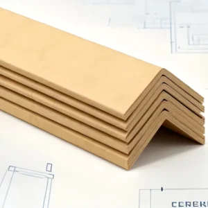 Custom Kraft Paper Pallet Corner Board Protector for Sofa Packaging Coil Drawer Edge Cardboard Protector
