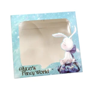 Custom Kraft Paper Rigid Gift Box with PVC Window and Inlay