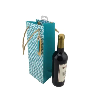 Custom Kraft Paper Shopping Bags with Magnetic Closure Offset Printing Accepted for Wine & Gift Packaging