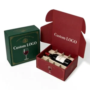 Custom Large Kraft Wine Storage Shipping Mailer Box