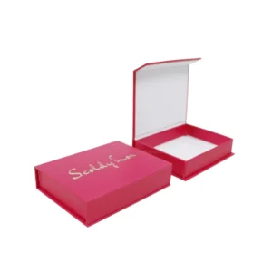 Custom Large Magnetic Folding Rigid Cardboard Gift Box for Wedding Dress or Wine