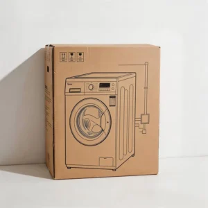 Custom Large Moving Boxes Shipping Corrugated Cardboard Carton Box for Packing with Carrying Handles
