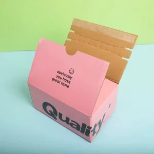 Custom Large Three-Layer Extra-Hard White Recyclable Corrugated Paper Box