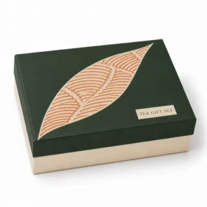 Custom Lid and Base Rigid Boxes for Tea Gift Sets