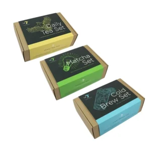 Custom Logo Cardboard Display Boxes Kraft Paper Packaging for Tea and Cosmetics