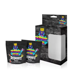 Custom Logo Child Resistant 3.5 Aluminum Mylar Bags Soft Hardness Smell Proof Storage with Display Box for Sugar and Pet Food
