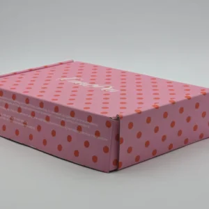 Custom Logo Color Printing Corrugated Cosmetic Mailer Shipping Box