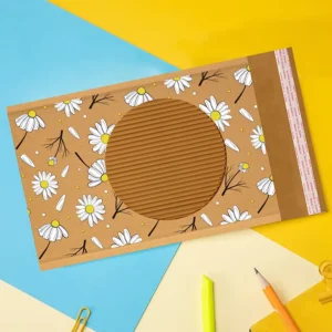 Custom Logo Corrugated Paper Mailer Bag