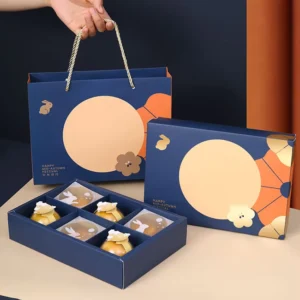 Custom Logo Creative Cardboard Mooncake Gift Boxes Supplier