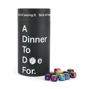 Custom Logo Cylindrical Canister Cardboard Cylinder Round Box Paper Tube Packaging Dice Box for Entertainment
