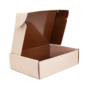Custom Logo Die-Cut Printed Corrugated Cardboard Mailer Shipping Box