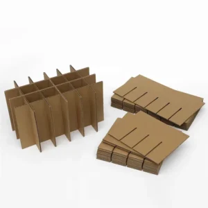 Custom Logo Durable Cardboard Paper Divider Box Tray for Shipping Mailer