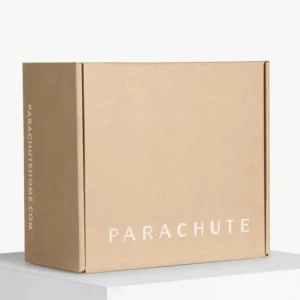 Custom Logo Eco E-Flute Corrugated Cardboard Shipping Mailer Box, Large
