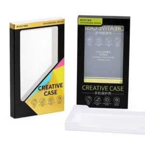 Custom Logo Eco-Friendly Foldable Paper Box for Power Banks, Headphones, Chargers, and Electronic Gifts