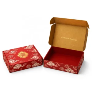 Custom Logo Eco-Friendly Kraft Paper Mailer Boxes Foldable Cosmetic Packaging Custom Colors Four-Color Printing