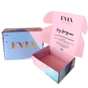 Custom Logo Eco-Friendly Recycled Material Mailer Box with Lid and Sponge Lining for Wedding and Graduation Gifts