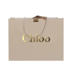 Custom Logo Embossed Gift Bags Bulk Retail Boutique Packaging Shopping Paper Bag