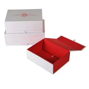 Custom Logo Folding Magnetic Rigid Cardboard Box for Clothing, Cosmetics, and Gifts