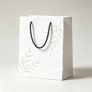 Custom Logo Gift Bags for Gift and Cosmetics Packaging