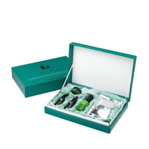 Custom Logo Handmade Rigid Gift Box, Recycled Cardboard, Magnetic Closure, Foldable, Glossy Paper