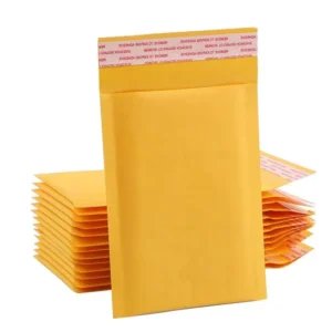 Custom Logo Kraft Paper Bubble Padded Mailer Envelope with Strong Adhesive