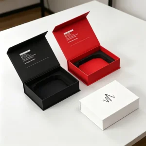 Custom Logo Magnet Rigid Cardboard Paper Packaging Box Recyclable Magnet Closure Hard Gift Box