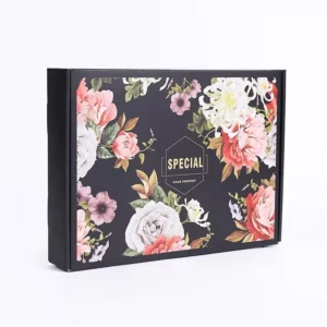 Custom Logo Offset-Printed Corrugated Mailer Box Matte-Laminated 3 E-Flute Airplane Shipping Packaging Box
