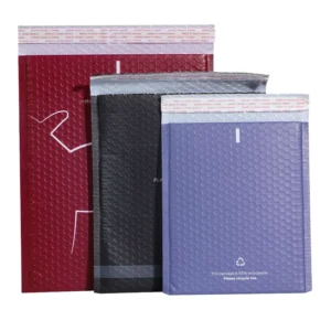 Custom Logo Padded Envelope Express Shipping Mailing Poly Bubble & Kraft Paper Waterproof Eco-Friendly Courier Packaging Bags