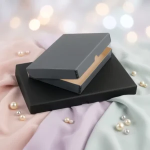 Custom Logo Paper Drawer Box for Jewelry, Ring and Earring Gift Packaging