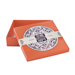 Custom Logo Paper Mooncake Box Bakery Cake Packaging Box