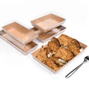 Custom Logo Paper Takeaway Box for Sandwiches and Sushi