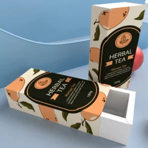 Custom Logo Paperboard Coffee Tea Packaging Box Small Tea Bag Cardboard
