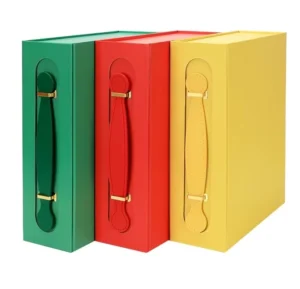 Custom Logo Portable Folding Rectangular Gift Box Organizer for Leather Shoes, Clothes, Perfume, Underwear, and Socks