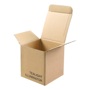 Custom Logo-Printed Corrugated Cardboard Shipping Boxes for Socks