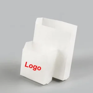 Custom Logo Printed Disposable French Fries Snack Packaging Paper Bag Fast Food Paper Bags
