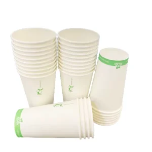 Custom Logo Printed Disposable Recyclable Paper Coffee Cups