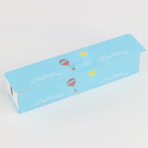 Custom Logo Printed Folding Hot Dog Box Greaseproof Disposable Kraft Paper Snack Container