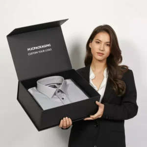 Custom Logo Printed Recyclable Rigid Paperboard Magnetic Gift Box