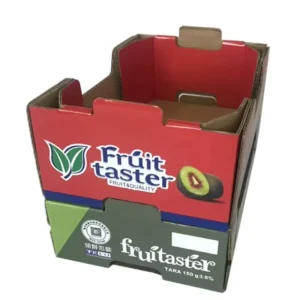 Custom Logo Printed Rigid Cardboard Boxes Strong Paper Packaging for Fruits and Vegetables Meat-Grade Fruit Carton Boxes
