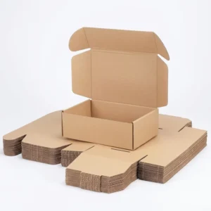 Custom Logo Recyclable Corrugated Paperboard Folder Food Box, Black and White, Food Grade, UV